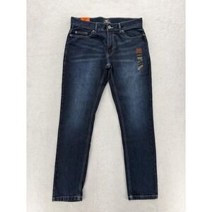 TrueTimber Jeans Mens 34x32 Blue Dark Wash Regular Straight Cotton Denim NWT